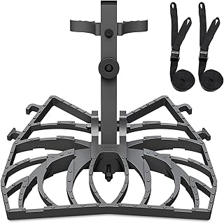 Kalkal Saddle Platform, Die-Cast Aluminum Adjustable Saddle Hunting Platform, Lightweight Tree Saddle Platform Hunting System