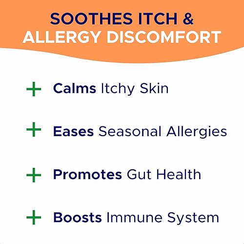 Miniatura 13 de Aceite de pescado Omega 3 para perros (360 unidades) – Masticables para la piel y el pelaje – Alivio de la piel seca y con picazón + apoyo alérgico