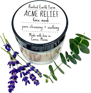 Mascarilla facial para aliviar el acné, para ...