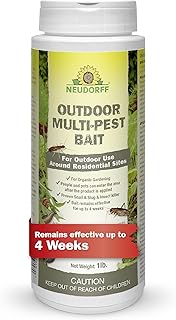 Neudorff Outdoor Multi-Pest Bait, Slug and Bug Killer for Organic Garden...