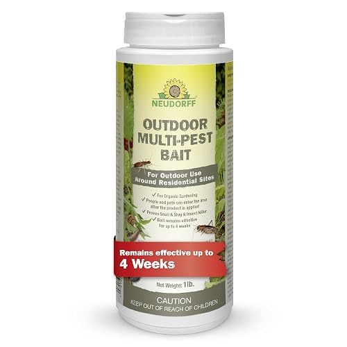 Neudorff Outdoor Multi-Pest Bait Kills Other Listed Insects 1 LB.