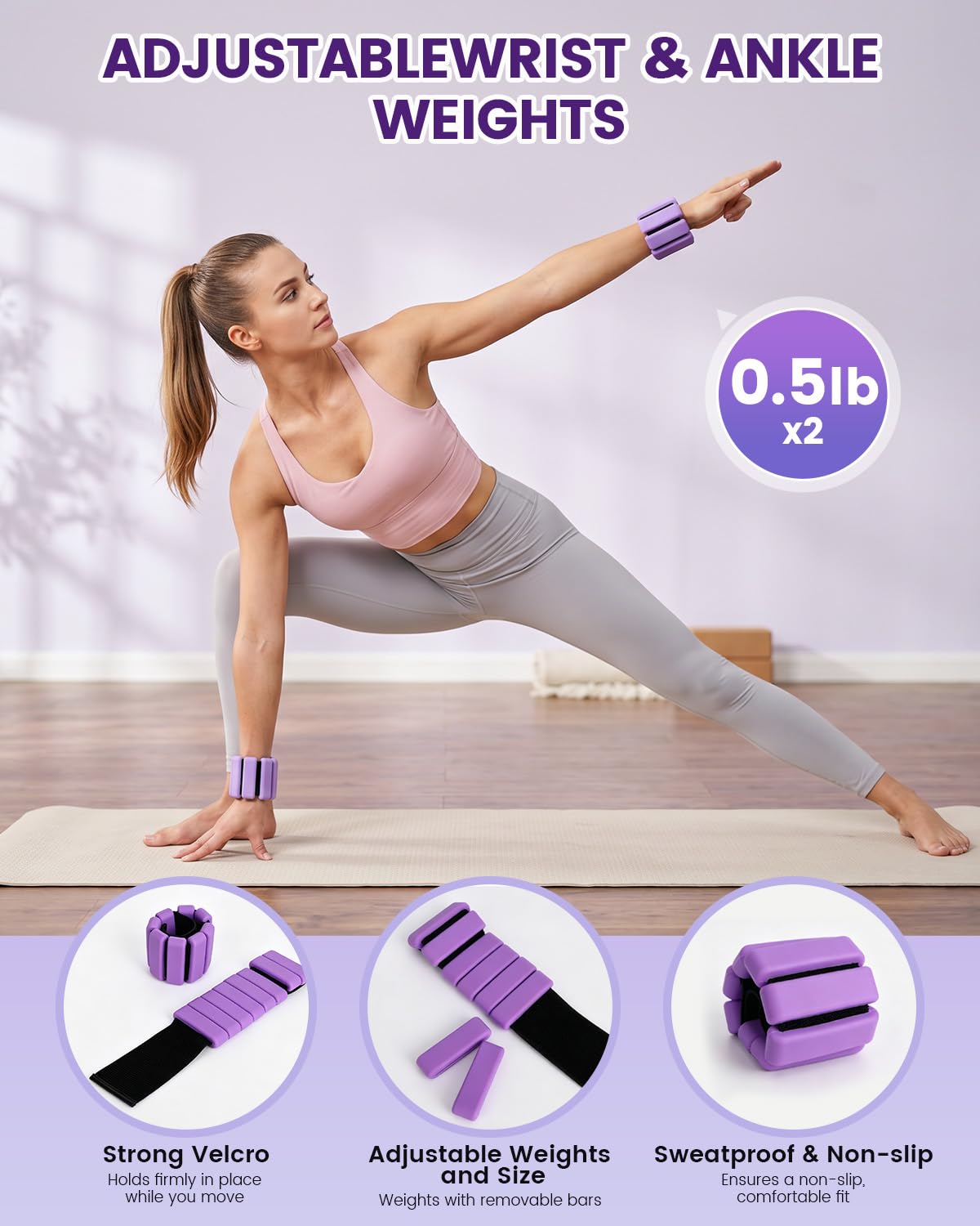 Kit per Pilates 24 in 1, kit per allenamento a casa, per donne, attrezzatura per pilates con anello e palla da 33 cm, per principianti e allenamenti a casa