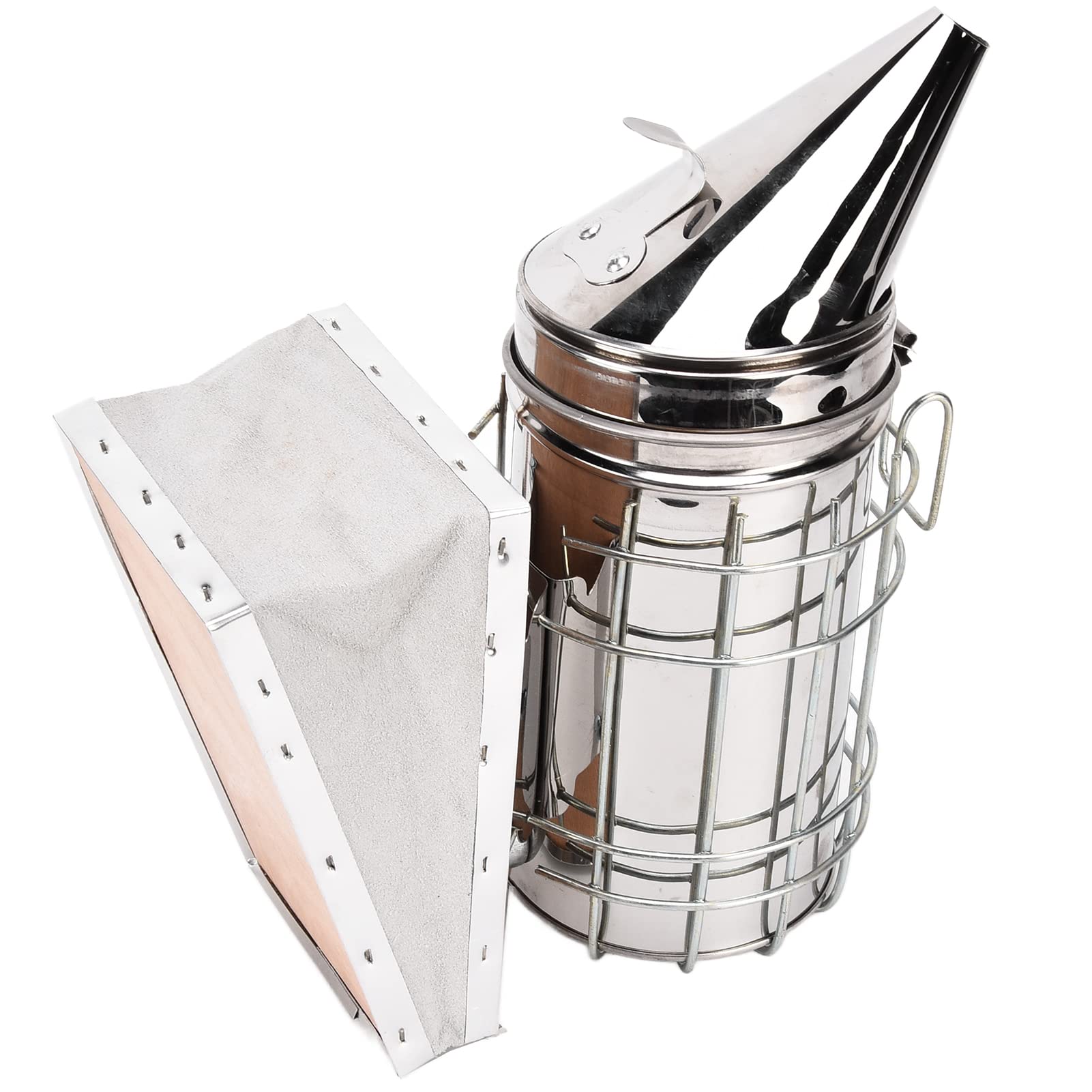 Kit de iniciación a la Apicultura: ahumador de Colmenas, incrustador de Alambre, raspador, Cepillo para Abejas, Suministros y Herramientas para apicultores.