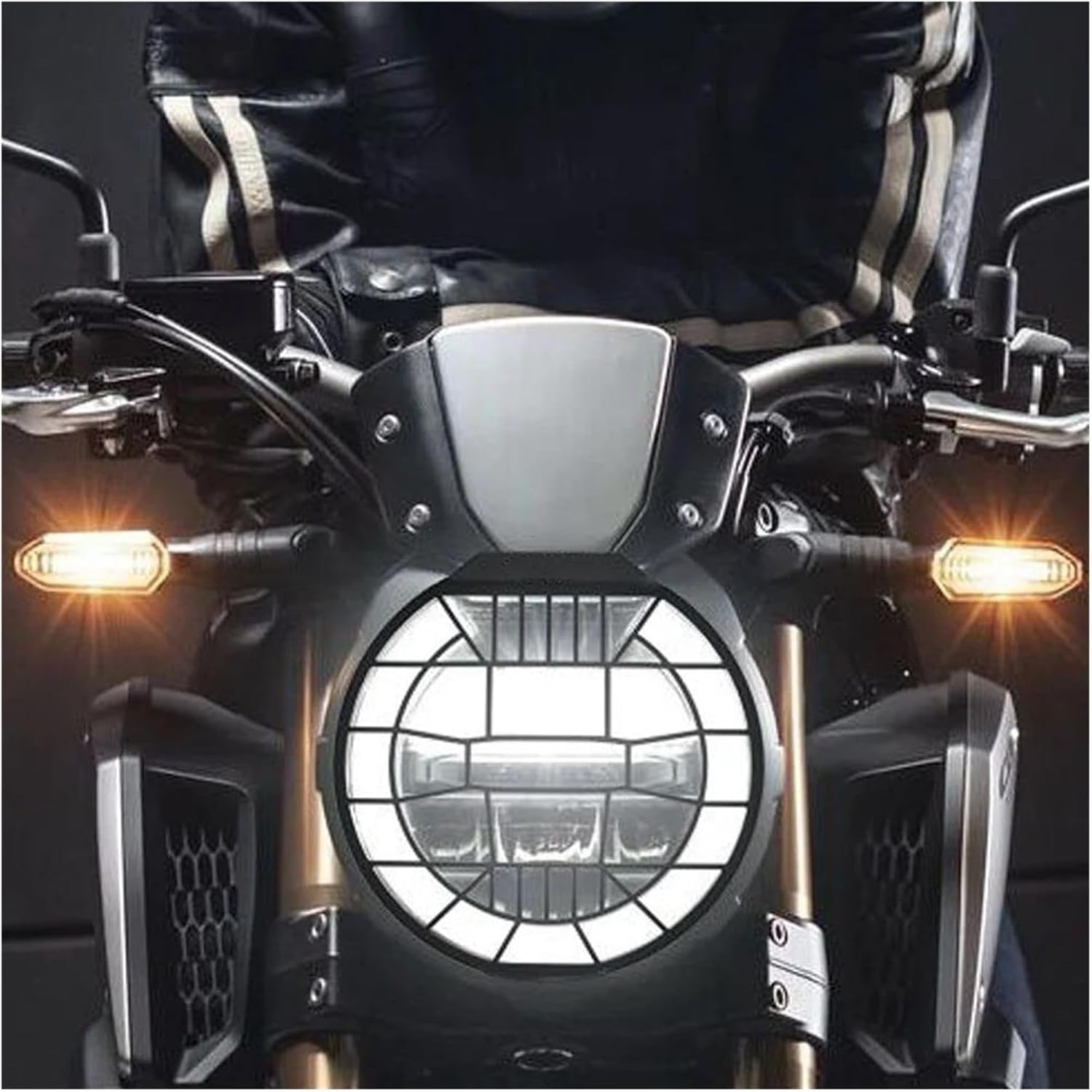 オートバイのヘッドライト保護カバー CB650R用 ため 2018 2019 2020 2021 オートバイヴィンテージヘッドライト