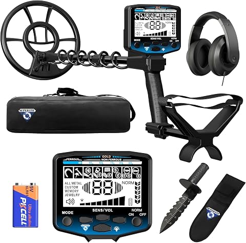 Metal Detector for Adults Professional, Higher Accuracy Gold Silver Detector Kit