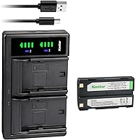 Vista 1 de Kastar Paquete de 1 batería Ei-D-Li1 y cargador USB LTD2 de repuesto para Trimble TSC1 Data Collector 5800 GPS, TSC1 Data Collector R7 GPS, TSC1