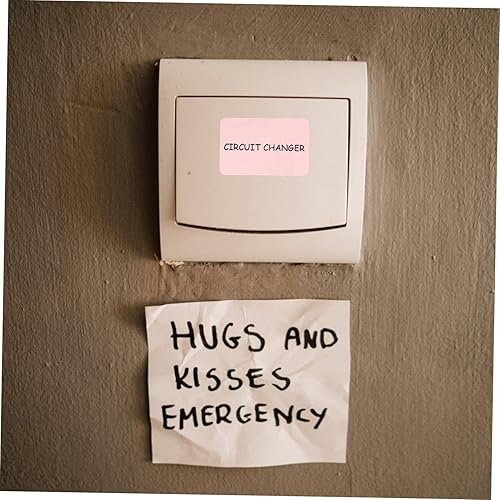 Miniatura 2 de LALAFINA 2 rollos de etiqueta cuadrada etiqueta de baño etiquetas de botella de baño etiqueta de transferencia térmica etiquetas de nombre