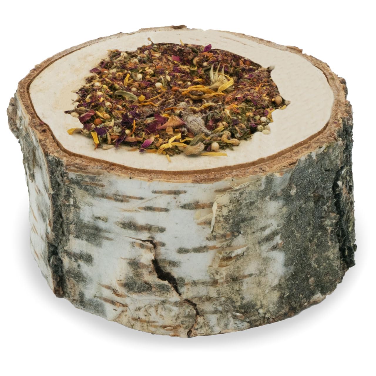 JR FARM Früchte-Holznapf 120g - Natürlicher Futternapf Mit Obst Für Nager