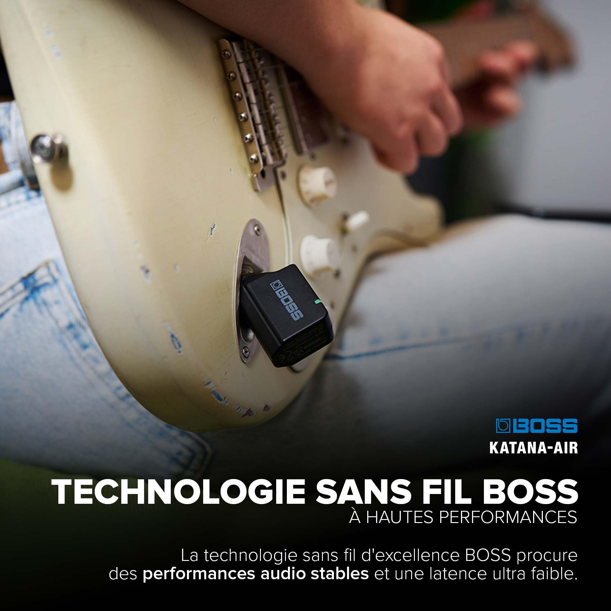 BOSS Katana-Air| Ampli sans Fil Compact pour Guitare et Basse électriques ou électro-acoustiques | 5 caractères d'ampli | Les fameux amplis et Effets Katana