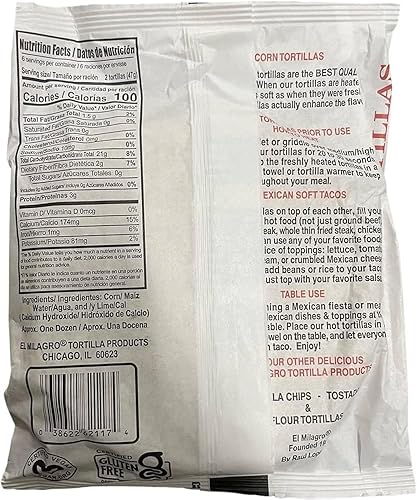Miniatura 2 de El Milagro, Maíz de tortilla, 10 onzas (paquete de 16)