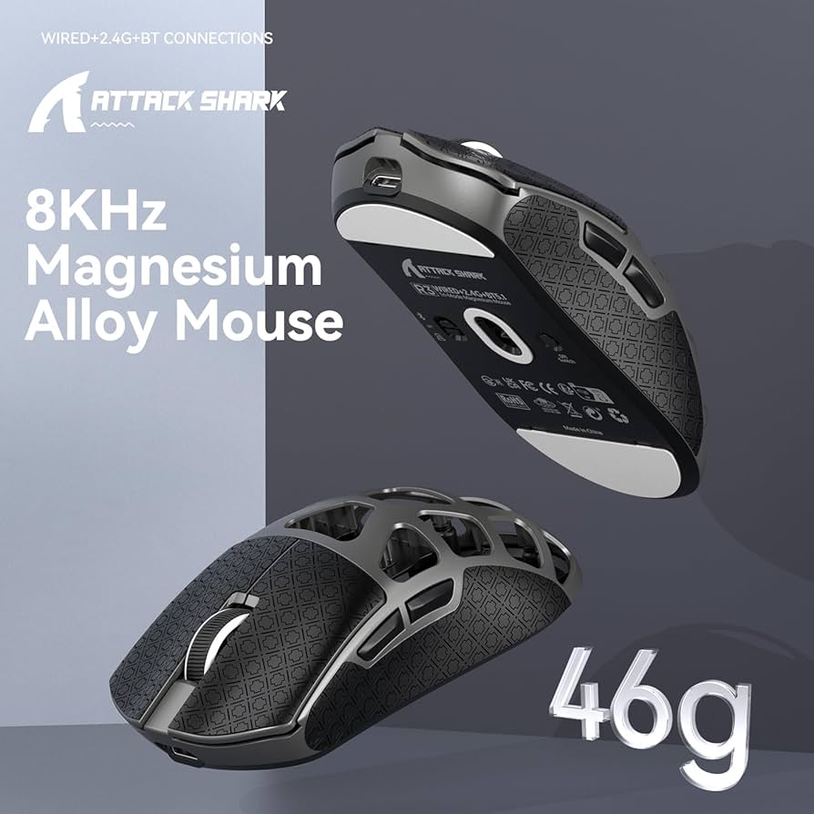 Amazon.com: ATTACK SHARK R3 Wireless Gaming Mouse, 46g Superlight Amazon.com: ATTACK SHARK R3 Wireless Gaming Mouse, 46g Superlight