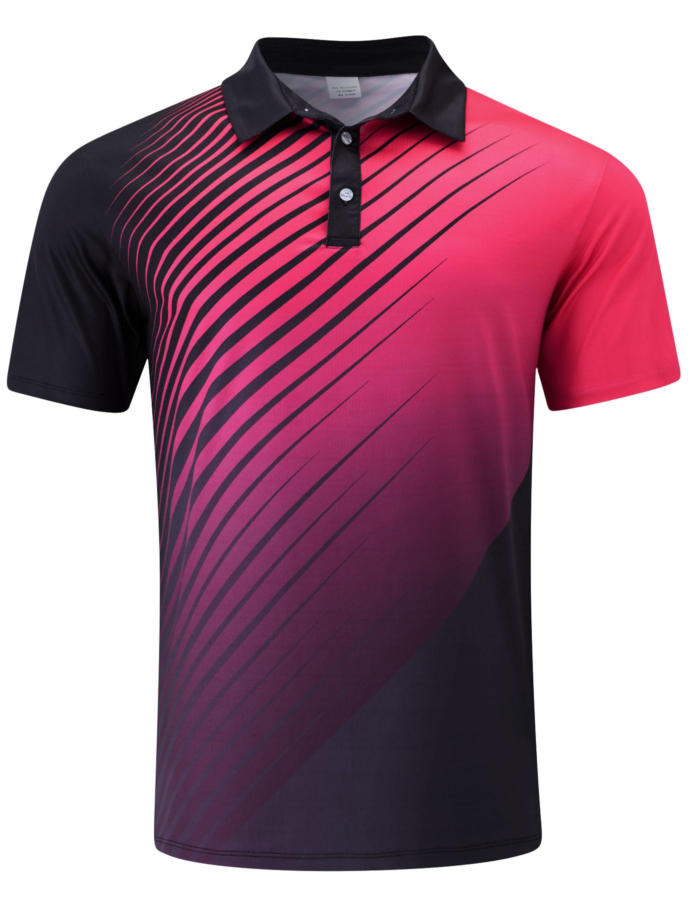 Men's Golf Polo Shirt, Dry Fit 4-Way Stretch, Short Sleeve
