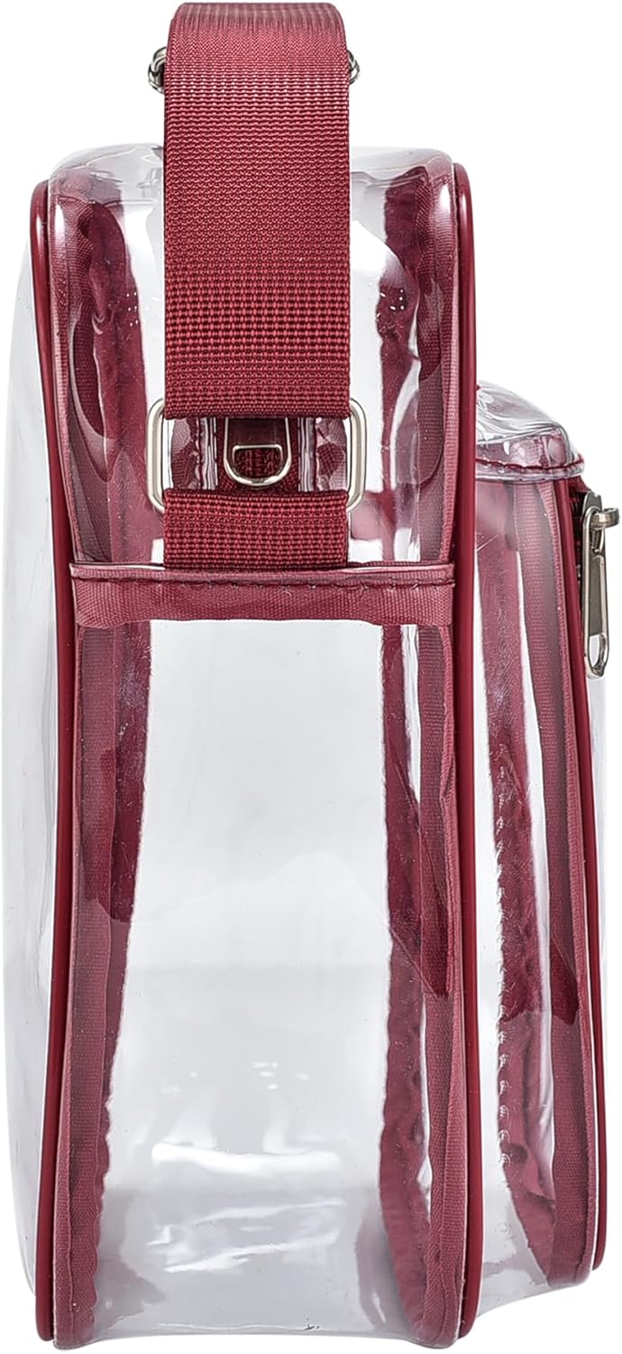 USPECLARE Clear Purse Bag for Stadium Events Clear Messenger Bag for Men and Women - Image 6