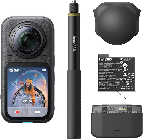 Insta360 X6 Essential Bundle, Black