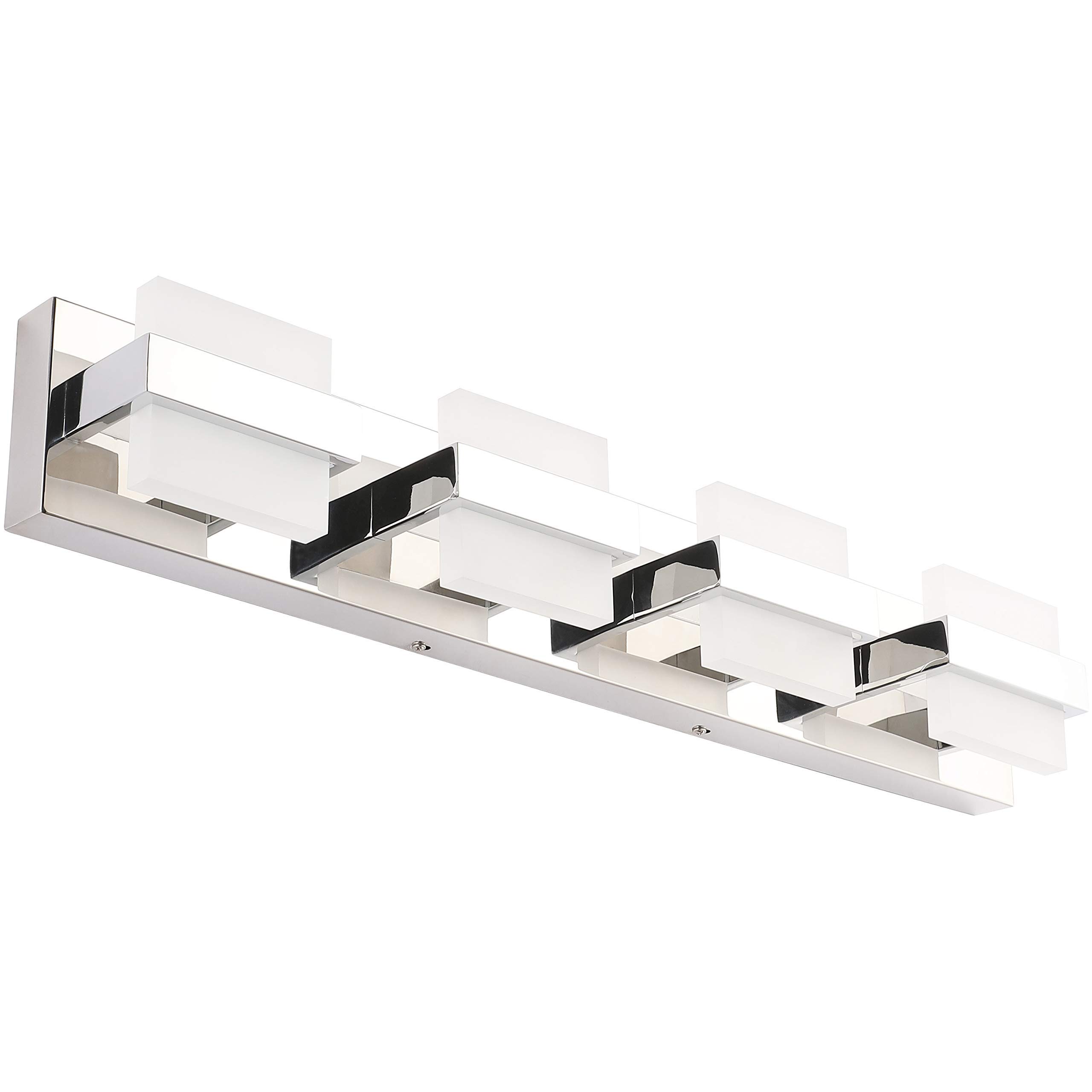 HXYSXHJUO Modern 4 Lights LED Vanity for Bathroom Wall Light Fixture Over Mirror