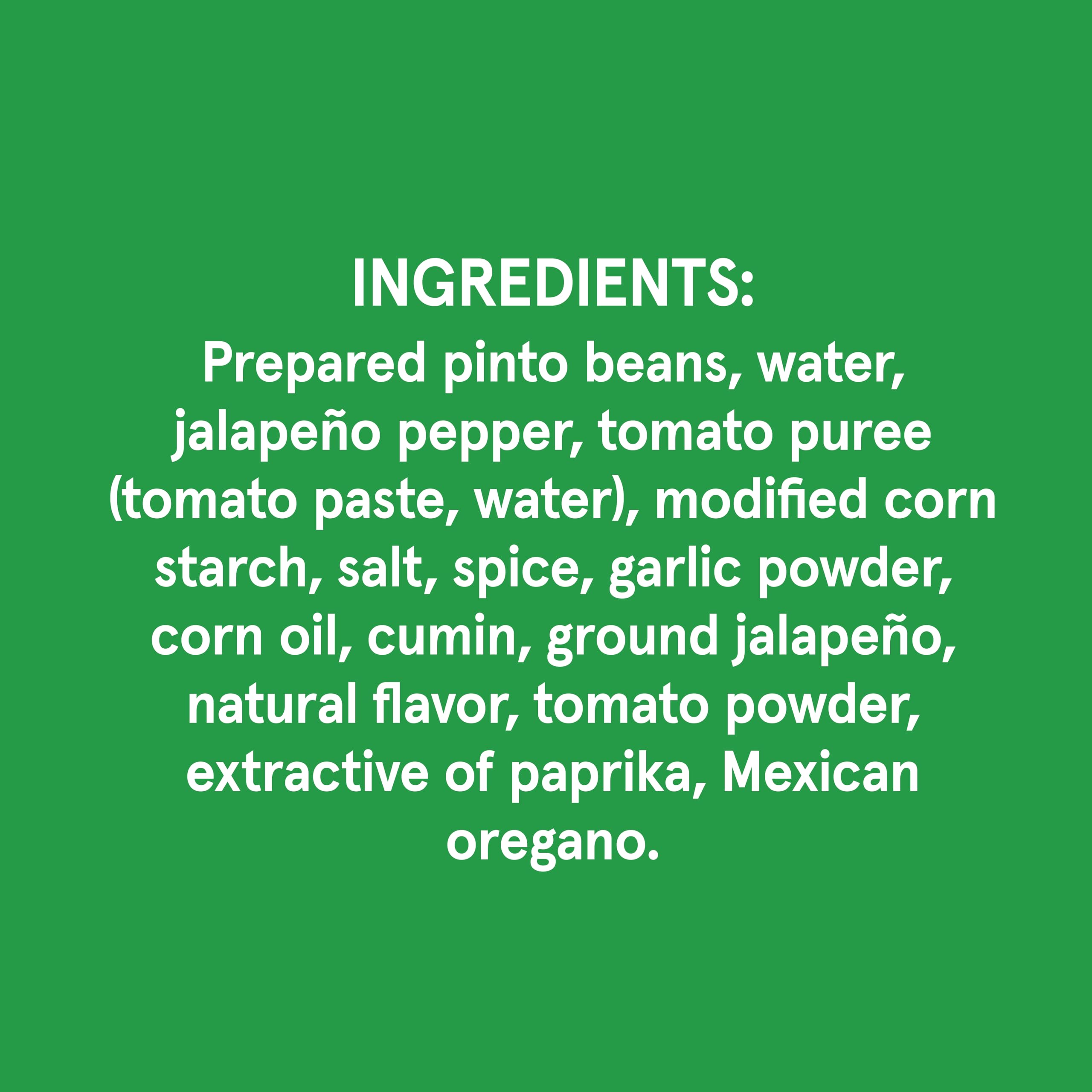 BUSH'S BEST 15 oz Canned Southwest Zest Pinto Beans, Source of Plant Based Protein and Fiber, Low Fat, Gluten Free, (Pack of 12)