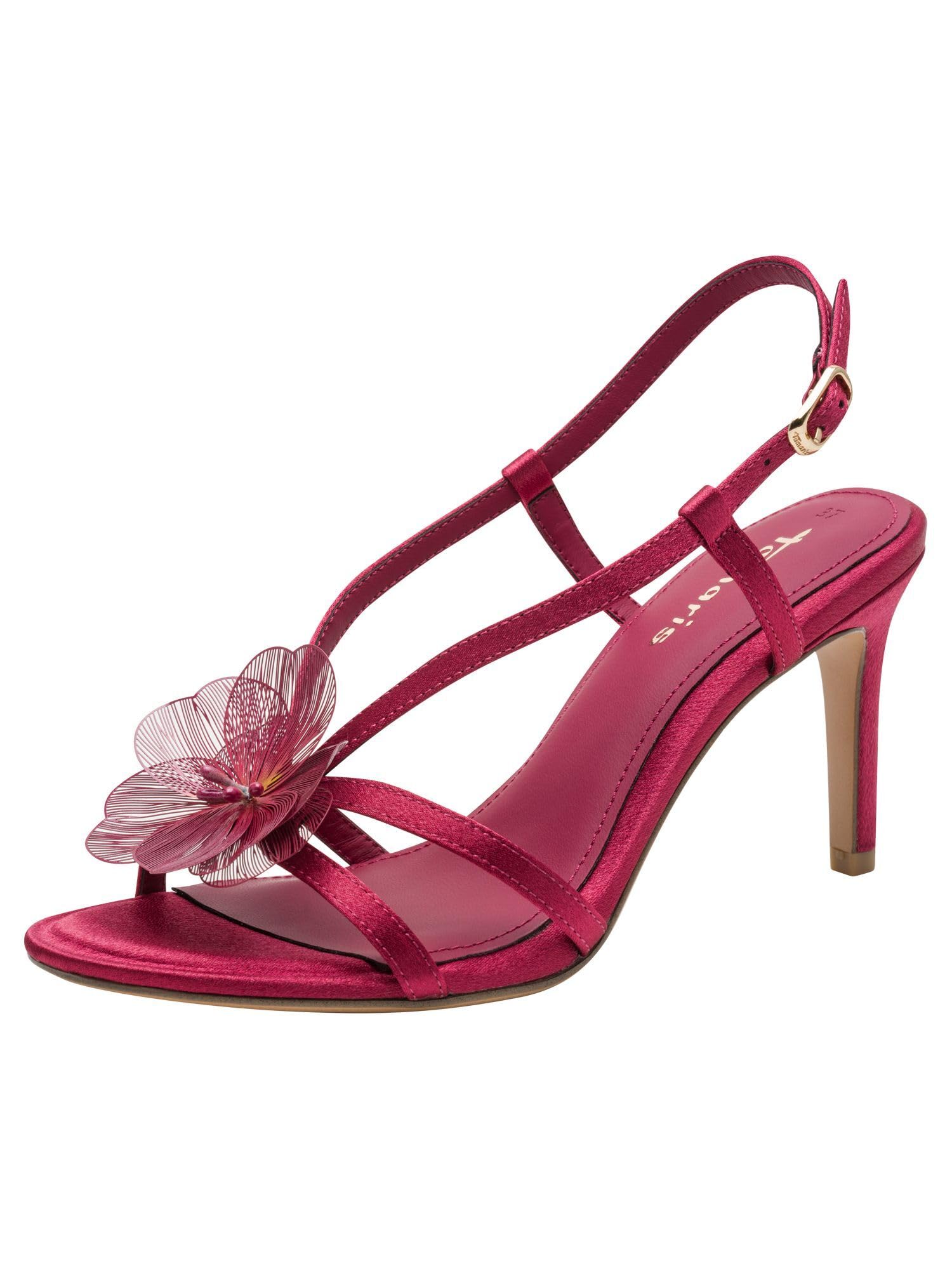 Tamaris Women’s sandal with stiletto heel pink 3.5 UK
