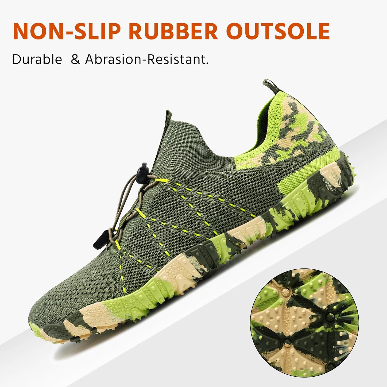 Hiking Barefoot Shoes Women Water Shoes Men,Wide Toe Box Quick Dry Beach Aqua Swim Shoes for Womens Mens,Outdoor Athletic Sport Shoes for Kayaking,Boating,Surfing Training,Running,Walking & Water Sports - Image 7