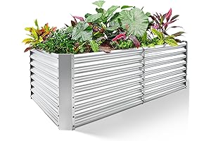 Land Guard Galvanized Raised Garden Beds for Vegetables