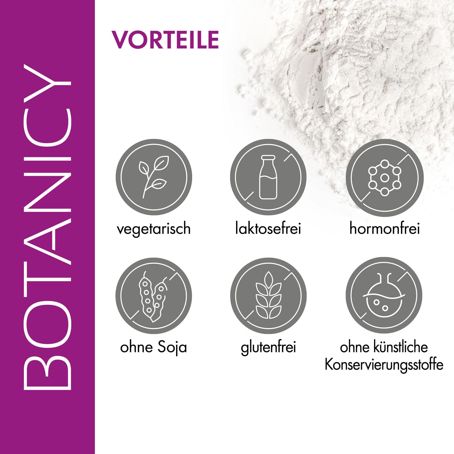 BOTANICY D-Mannose + Cranberry Akut - Bei Blasenentzündung & Harnwegsinfektion - PROCISTIN® D-Mannose-Pulver mit Cranberryextrakt - inkl. Löwenzahn, Ohne künstliche Zusätze & Gentechnik