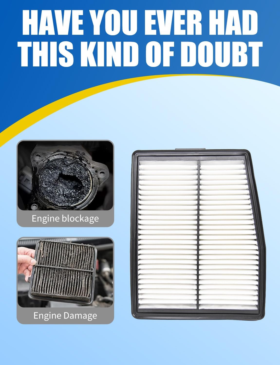 Engine and Cabin Air Filter Compatible with Hyundai Santa Fe Hybrid 2025 2024 2023 2022 2021 With Activated Carbon,Fits 28113L5100&97133L1000