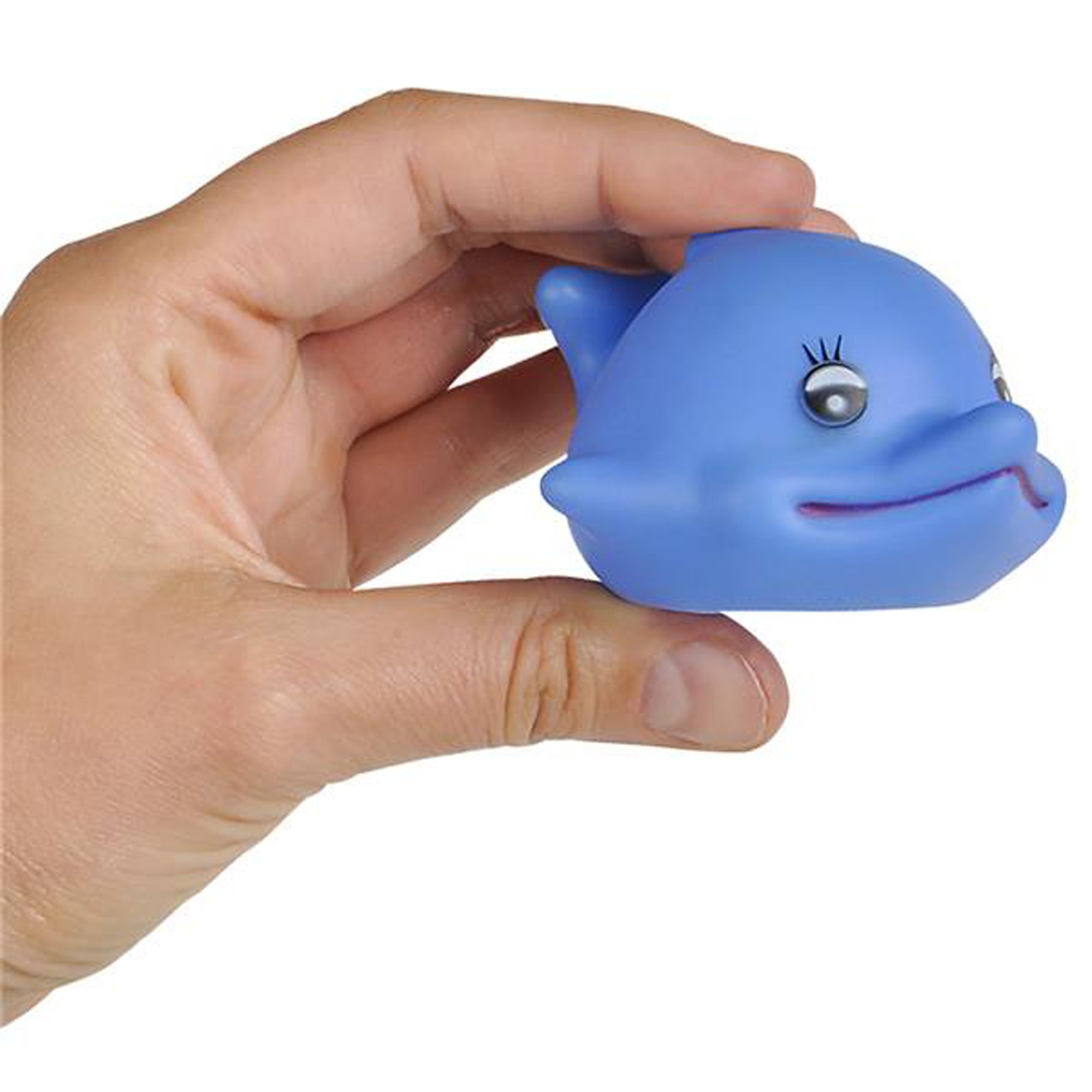 Doyomtoy Pack De 10 Juguetes De Baño De Silicona – Animales Marinos Flotantes Tortuga Y Delfín Para Niños +3 Años