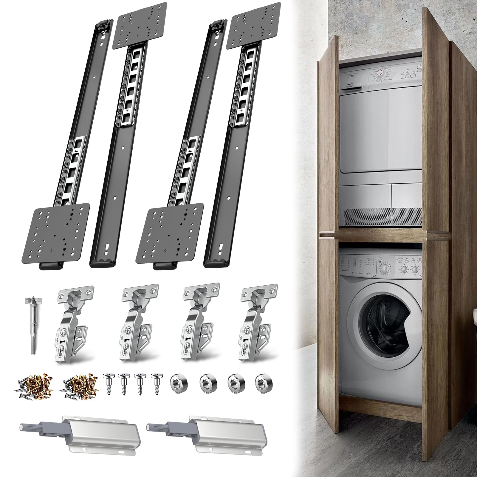 Pocket Door Slide Kit, 24in, Set 2