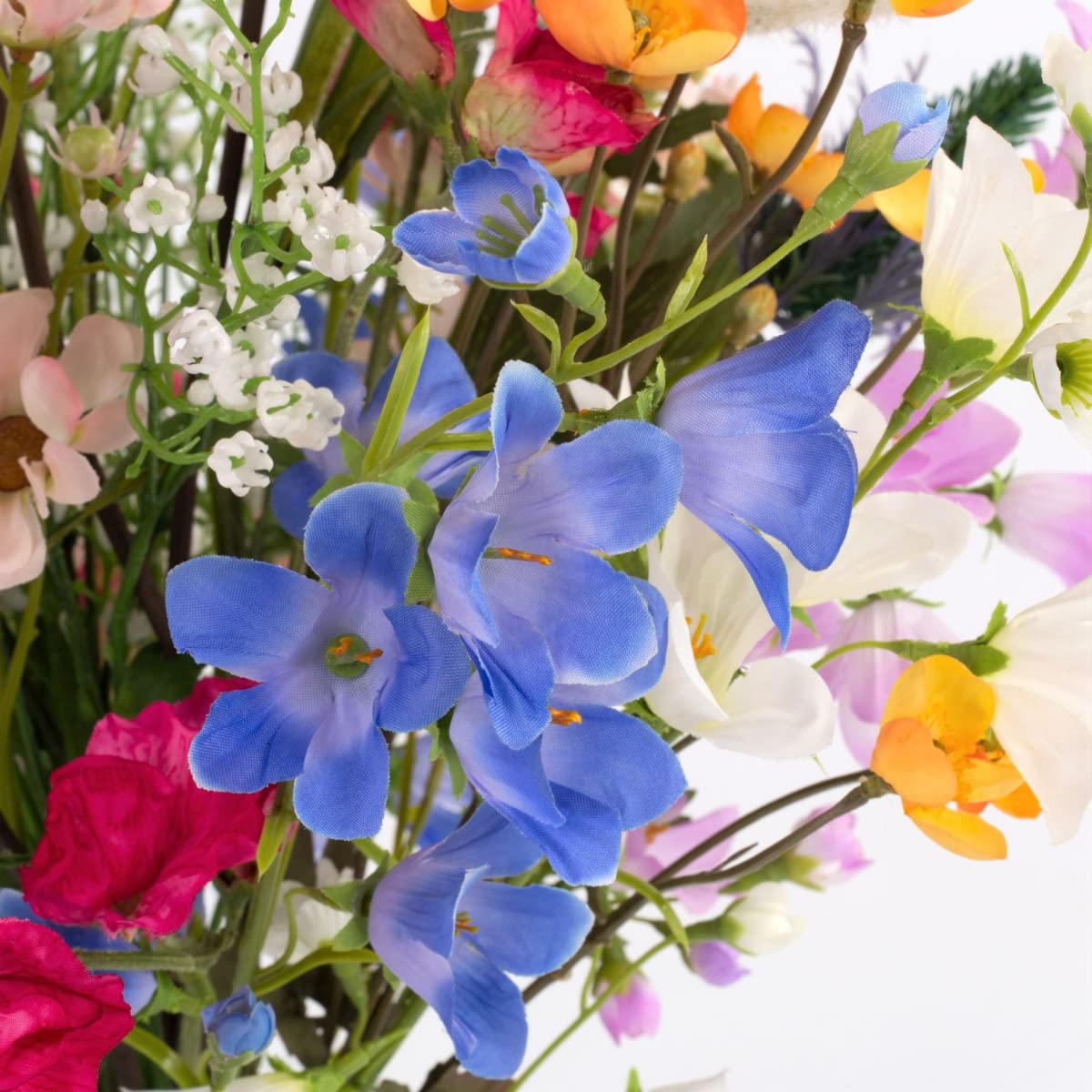 Amazon.de: artplants.de Knstlicher Wiesenblumen Strau PUANANI, bunt,  75cm, 40cm - OHNE VASE - Knstlicher Blumenstrau