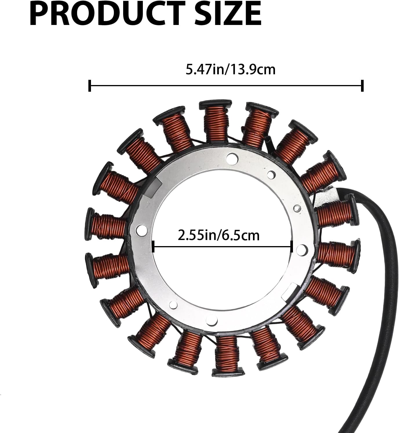59031-2132 Stator Magneto Coil, Replacement for Kawasaki Mule 600 610 KAF400 4X4 SE XC, Replaces 59031-7016