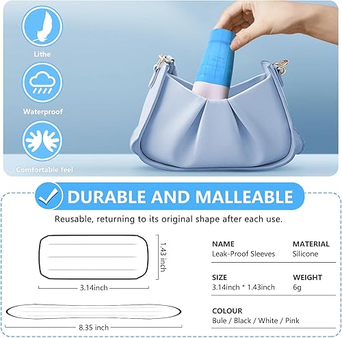 Miniatura 5 de Cubiertas de botellas de silicona, Colorido-16, Viajes