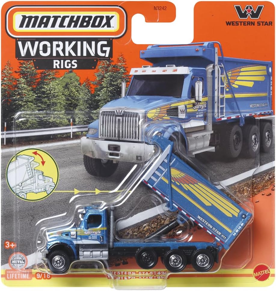 Western Star 49X, Working Rigs 9/16 [Blue], N3242