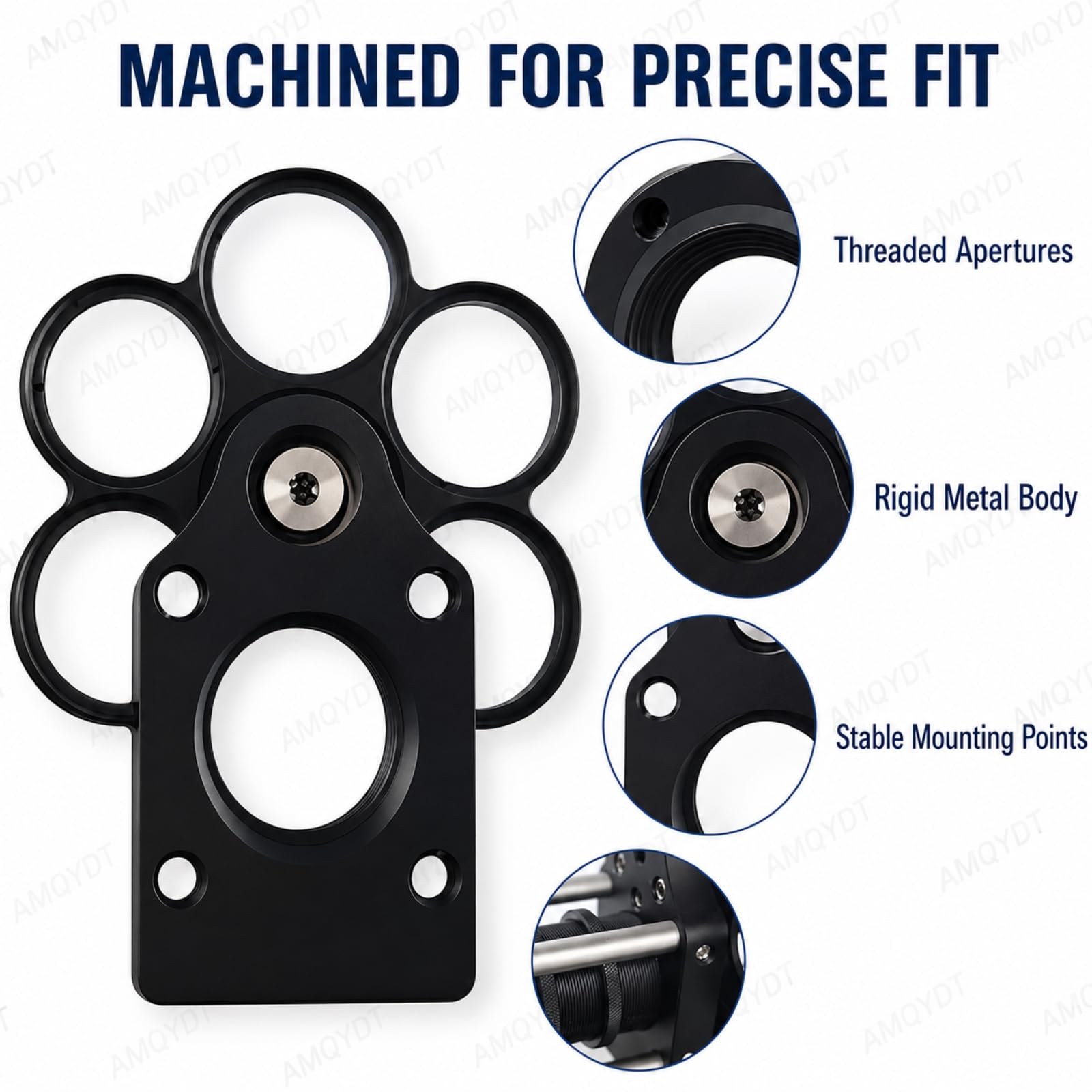 Rueda De Filtros De 6 Posiciones, Soporte para Rueda De Filtros Tipo Jaula, Montura Coaxial De 30 Mm con Opciones De Tamaño Dual De 12,7 Mm/25,4 Mm para Experimentos 25.4mm