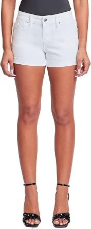 YMI Womens YMI Jeans Womens Wannabettabutt Cuffed Denim Shorts