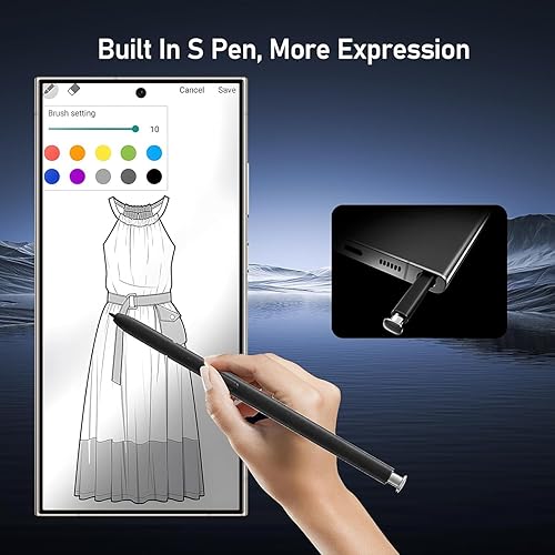 Miniatura 7 de Teléfono inteligente I24 Ultra desbloqueado, 16 GB+512 GB ROM con tarjeta de 128 GB, pantalla HD+ de 6.8 pulgadas, Android 14, batería de 6800 mAh,