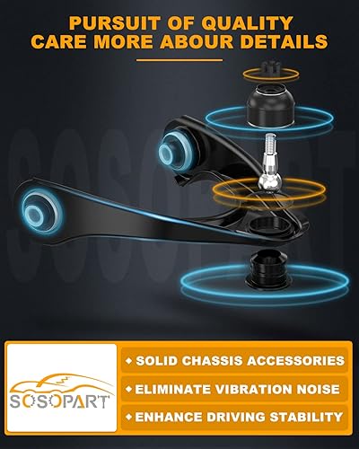 Miniatura 5 de Juego de 2 barras estabilizadoras traseras para Hyundai para Tucson, para Kia Sportage