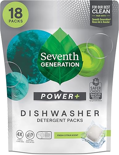 Seventh Generation Dish AUTO PAC PWR 18 unidades multicolor Ultra Power Plus 18 unidades
