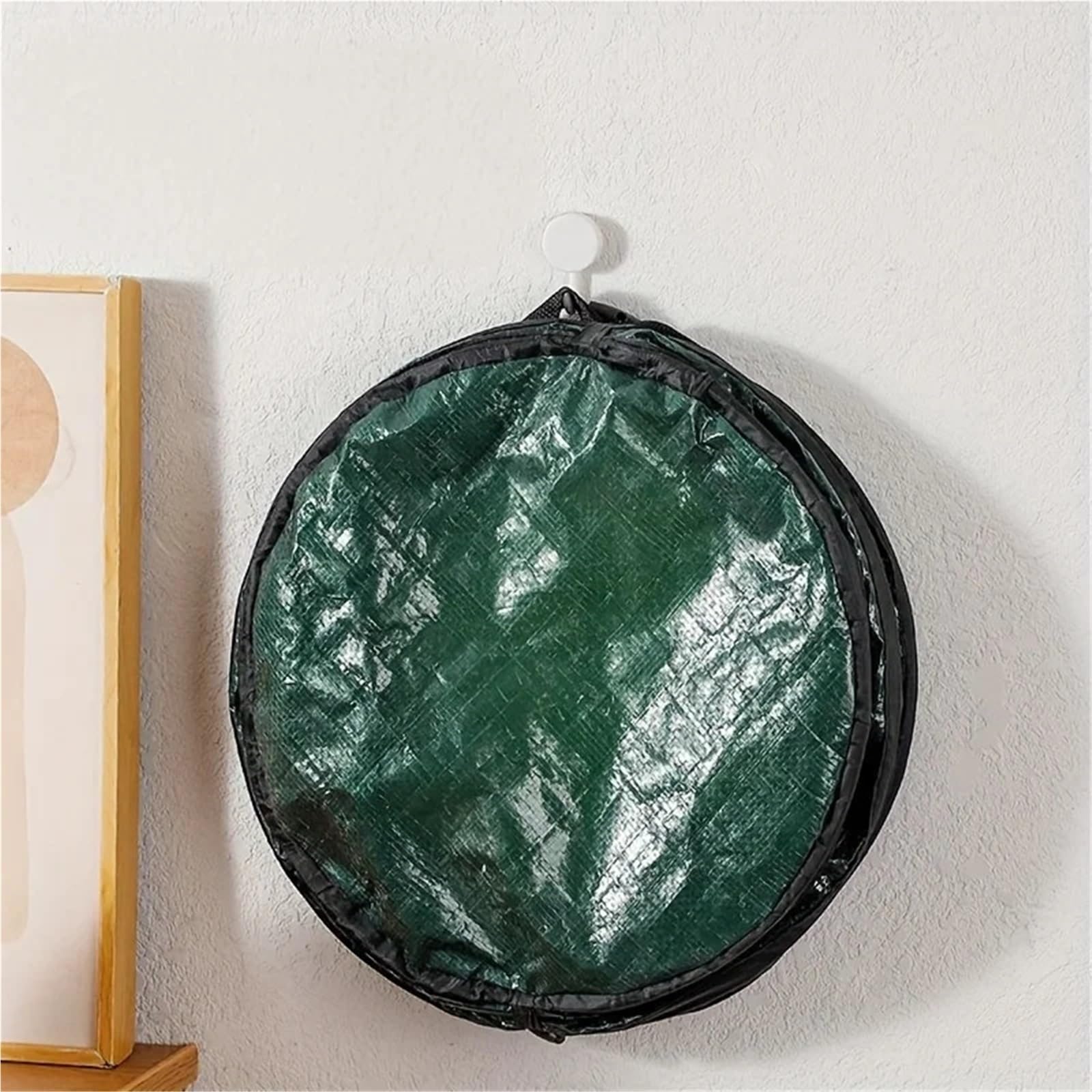 Sacchi Da Giardinaggio Pop Up Bidone della spazzatura pieghevole da 2 pezzi for campeggio, feste, lavanderia all'aperto, borsa di stoccaggio portatile