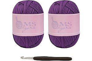 2 Skein Elastic Fabric Yarn for Knitting and Crocheting