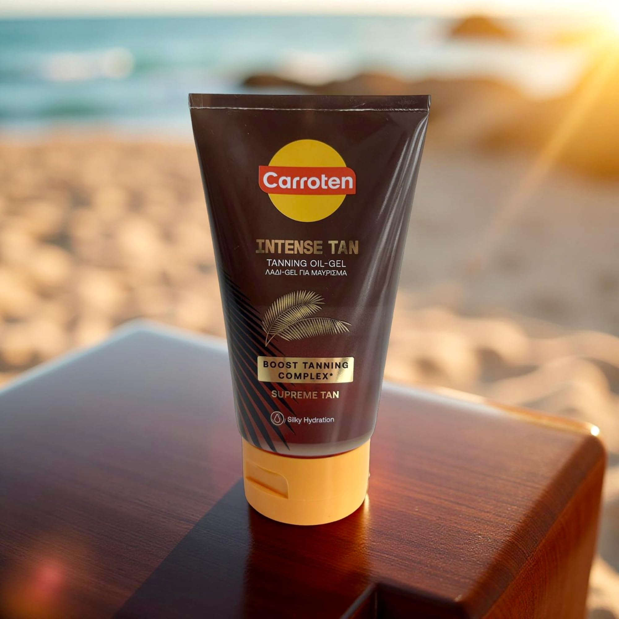 Carroten Tanning Oil Gel Intensive 150 ml - Acceleratore di Abbronzatura con Olio di Cocco e Vitamine A ed E - Carotten Olio Gel Abbronzante per Un'abbronzatura Veloce