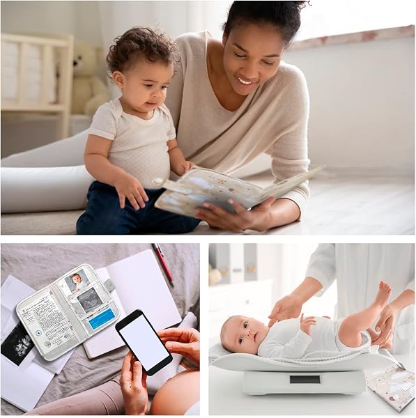 TENDS Portadocumentos bebé- Porta documentos bebe como organizador de tarjetas o cartillas médicas y cosas para bebes - Carpeta de bebe ideal como regalos originales para bebes recien nacidos - 5