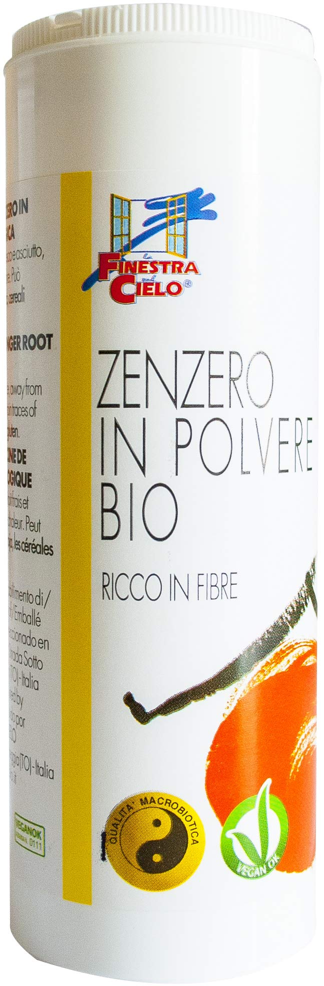 LA FINESTRA SUL CIELO Zenzero in Polvere Bio - 80 g
