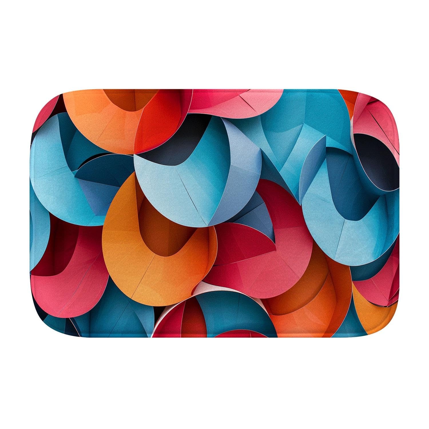 Tapis de bain absorbant en mousse à mémoire lavable en machine L