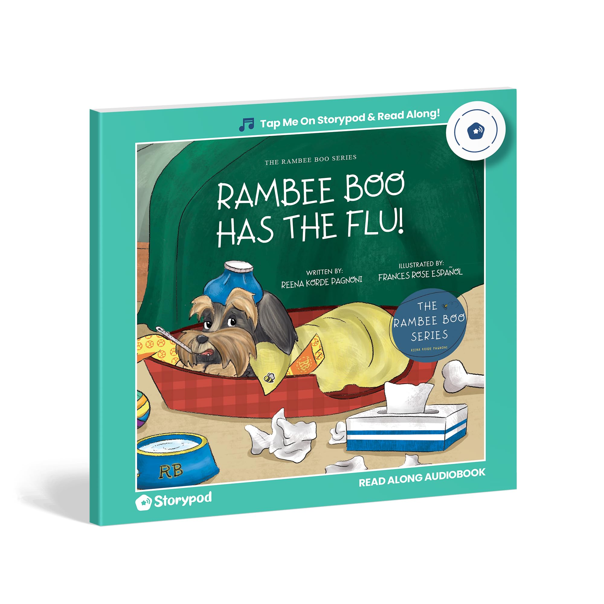 Storypod | Rambee Boo Has The Flu! | Read-Along Book for The Storypod Audio Learning System | SEL Audio Learning & Interactive Fun