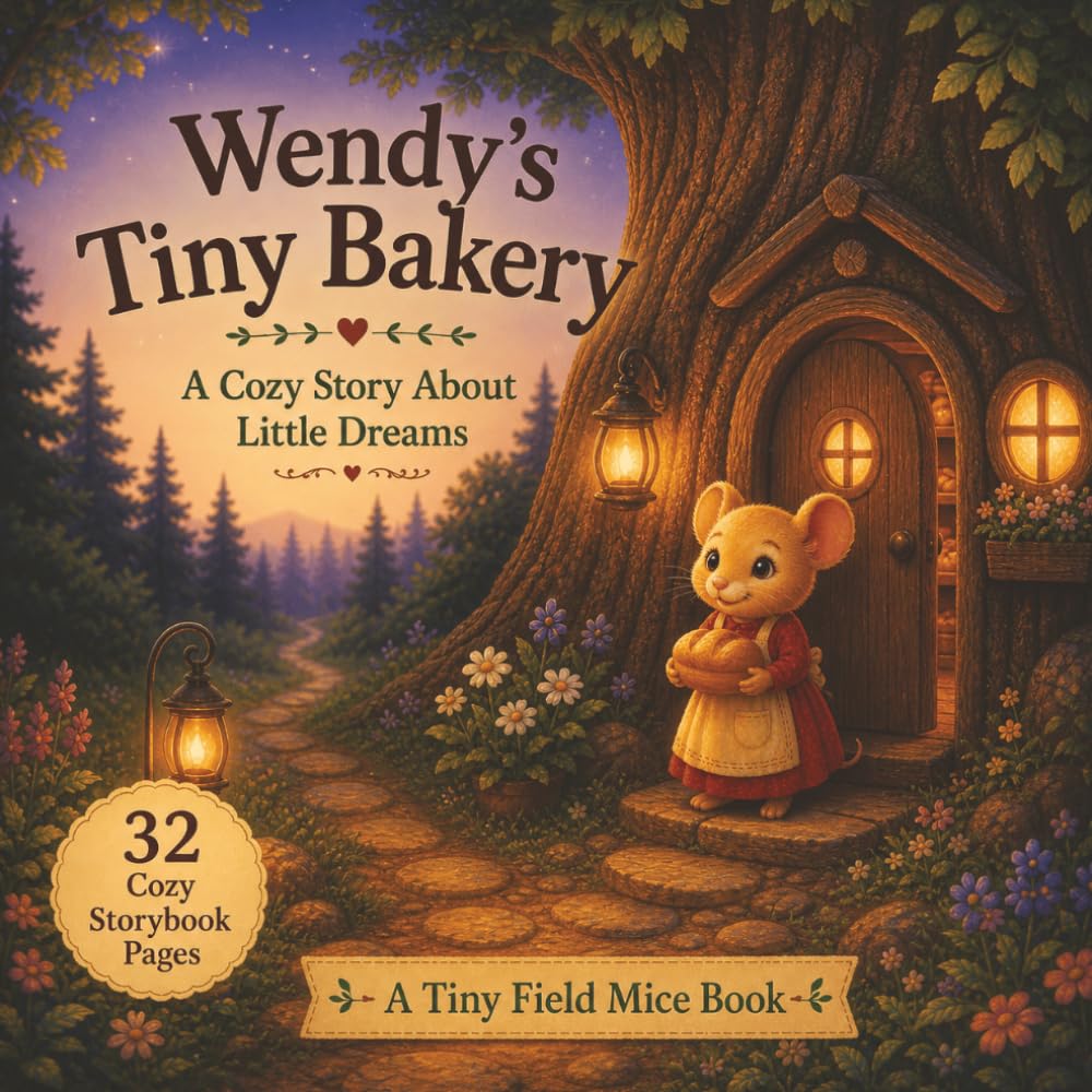 Wendy's Tiny Bakery: A Cozy Story About Little Dreams, Kindness, and Warm Woodland Friendship