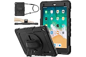 SEYMAC iPad Air Case with Hand Strap