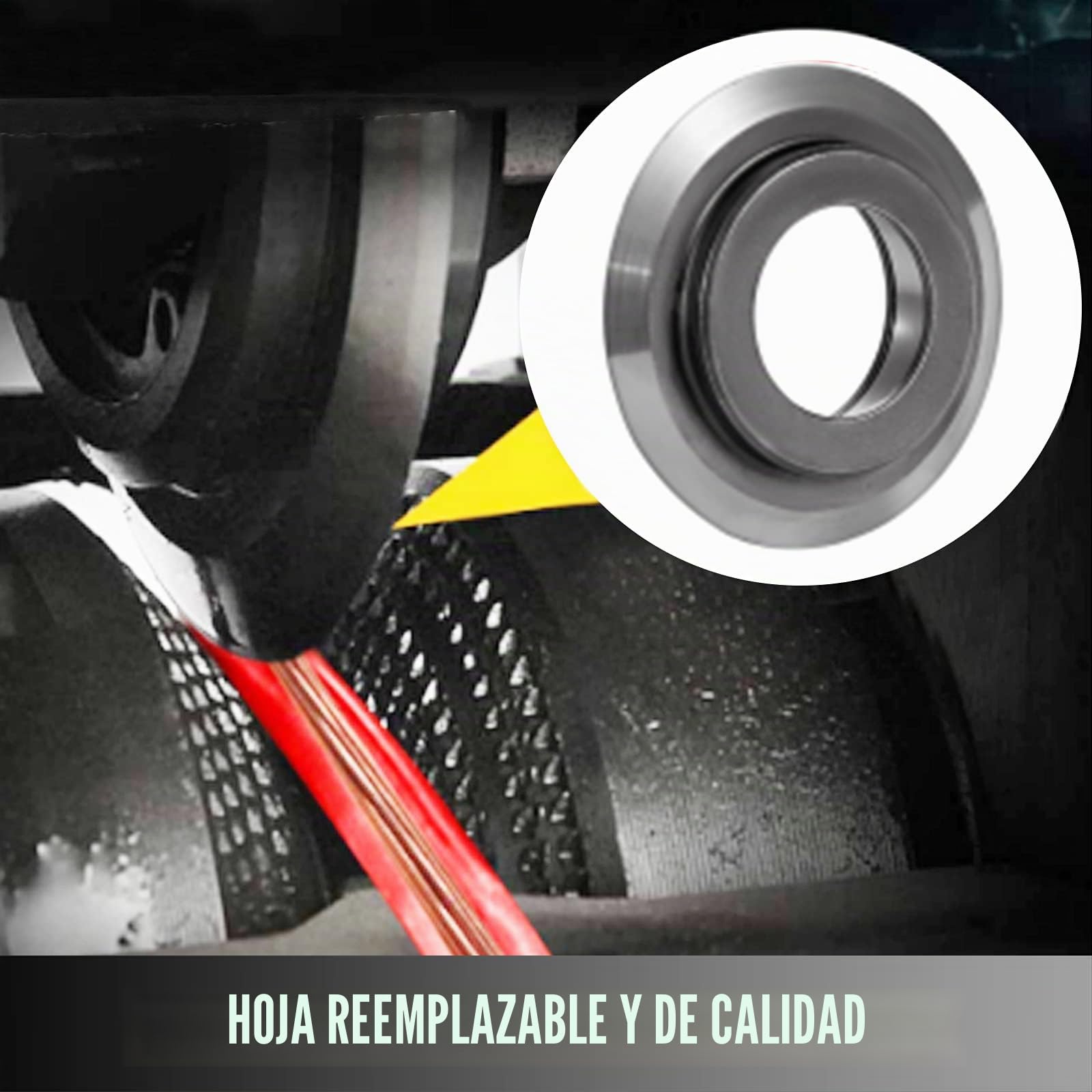 Happybuy Máquina Pelacables, Máquina Pelacables Manual Cable,Pelacables Reciclaje de Metal Dimensión, Herramienta de Pelado de Cables Manual (1.5mm-25mm)