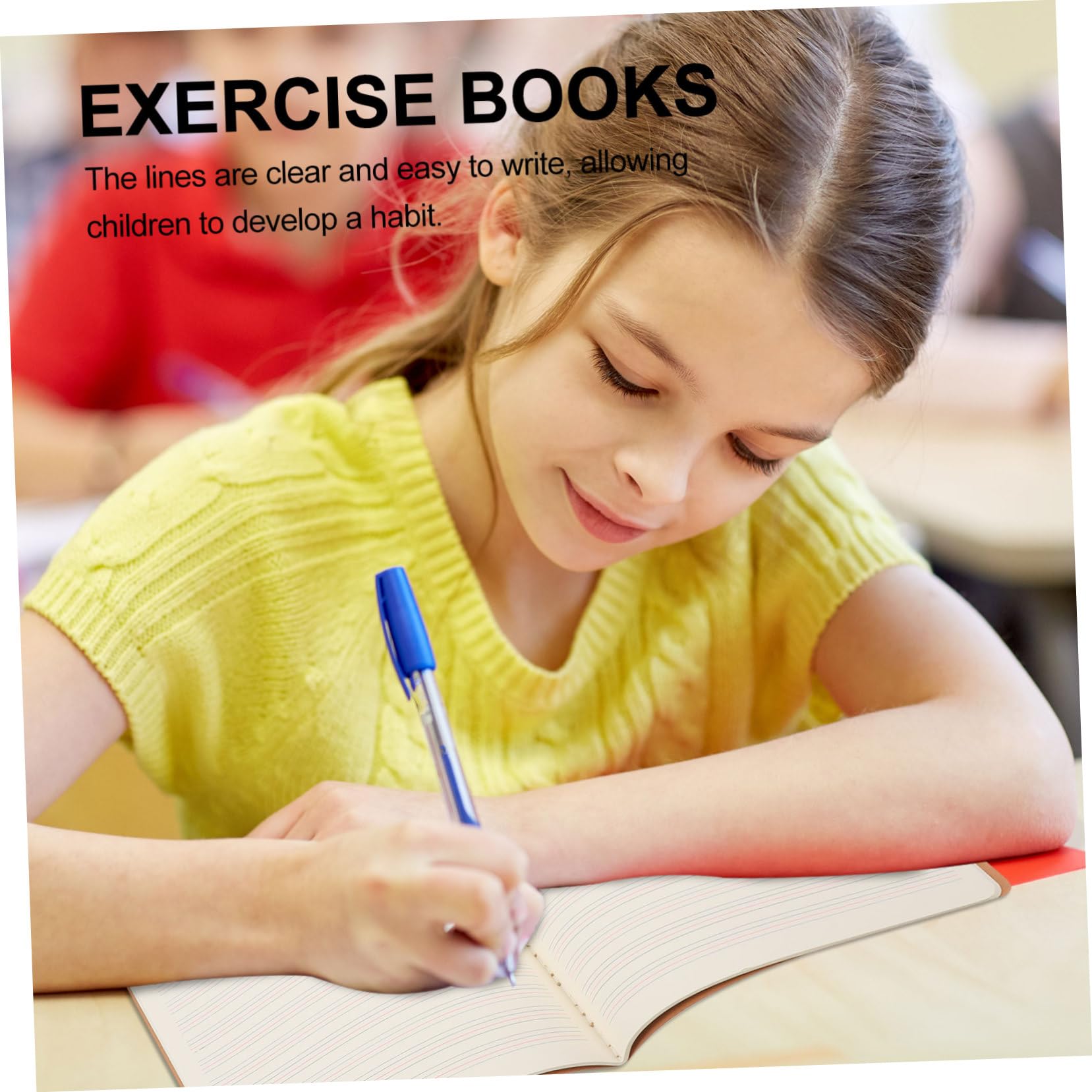 SEWACC Notizbücher 10 Stück-pack aus Papier, Schulhefte zum Schreiben | Schulanfang Deko, Übungspapier für Handschrift, Handschriftbücher für Lehrer und Kinder