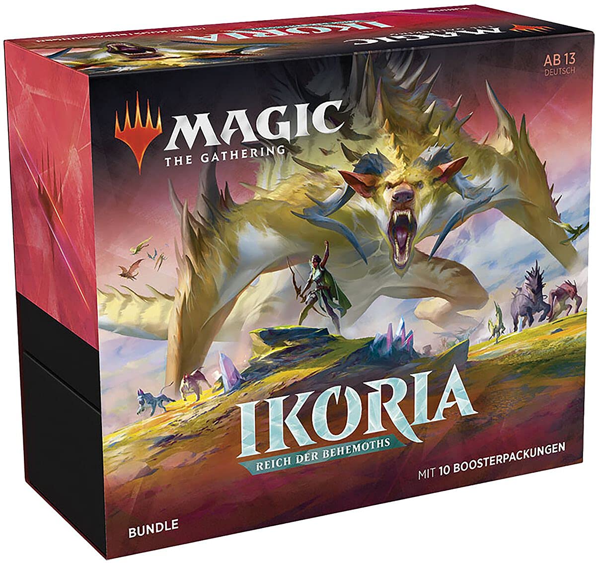 Magic: The Gathering MTG Ikoria Reich der Behemoths Bundle Deutsch (Ikoria Lair of Behemoths Bundle)