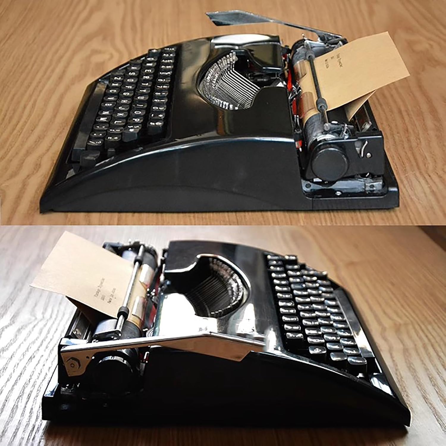 Macchina da scrivere manuale, classica macchina da scrivere retrò per decorare casa e ufficio, ideale per scrivere lettere, regalo unico per scrittori