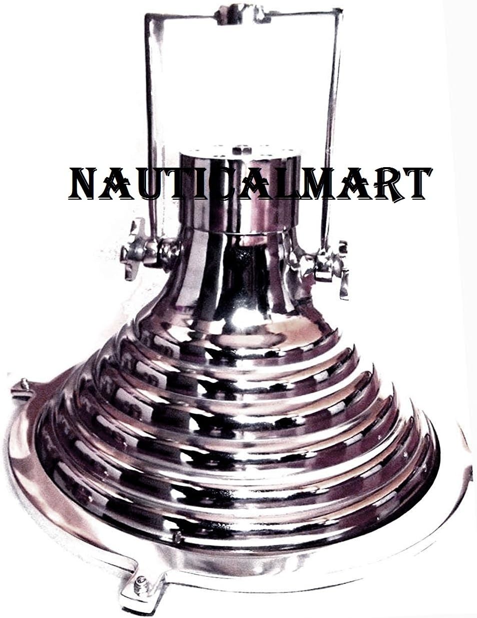 Designer Industrial Pendant Light Hanging Lamp Set of 2 by NauticalMart